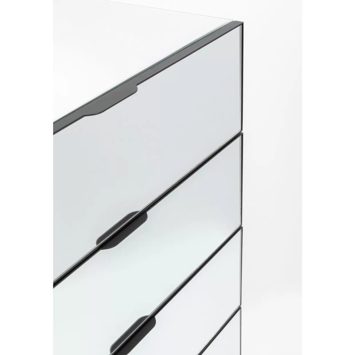 KARE Design Kommoden & Sideboards | Kommode Soran 5 Schube Schwarz 65X114Cm