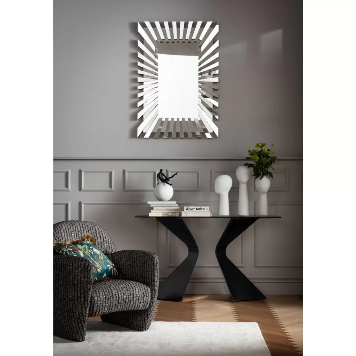 KARE Design Kommoden & Sideboards | Konsole Gloria Schwarz 140X81Cm