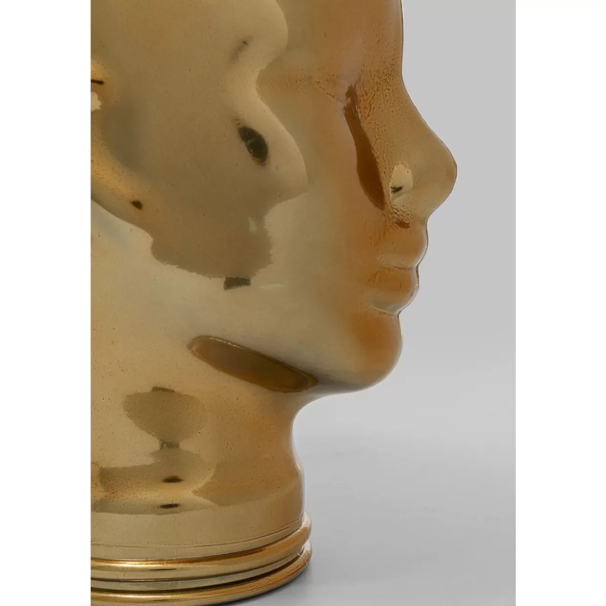 KARE Design Deko & Geschenkartikel | Kopfhorerstander Gold Metallic