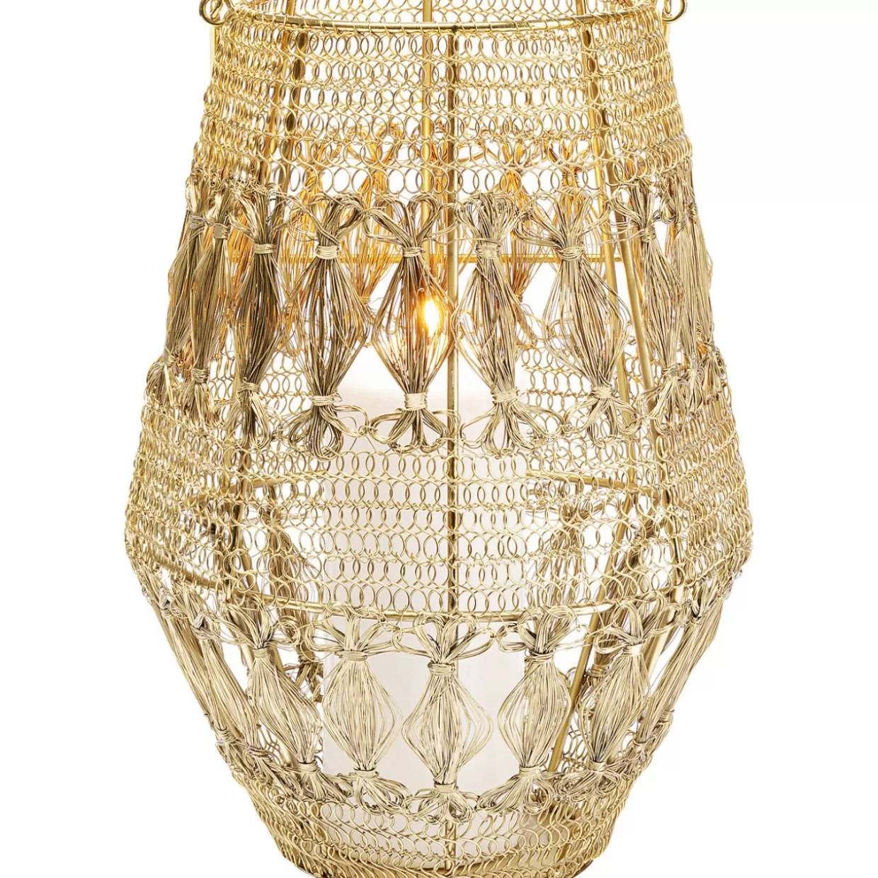 KARE Design Kerzenständer & Laternen | Laterne Hayat Brass 33Cm