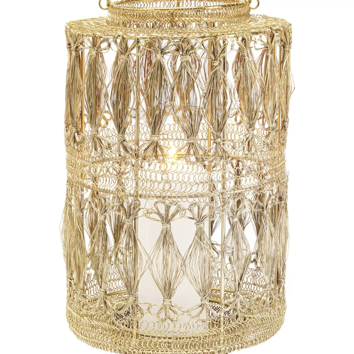 KARE Design Kerzenständer & Laternen | Laterne Hayat Brass 37Cm