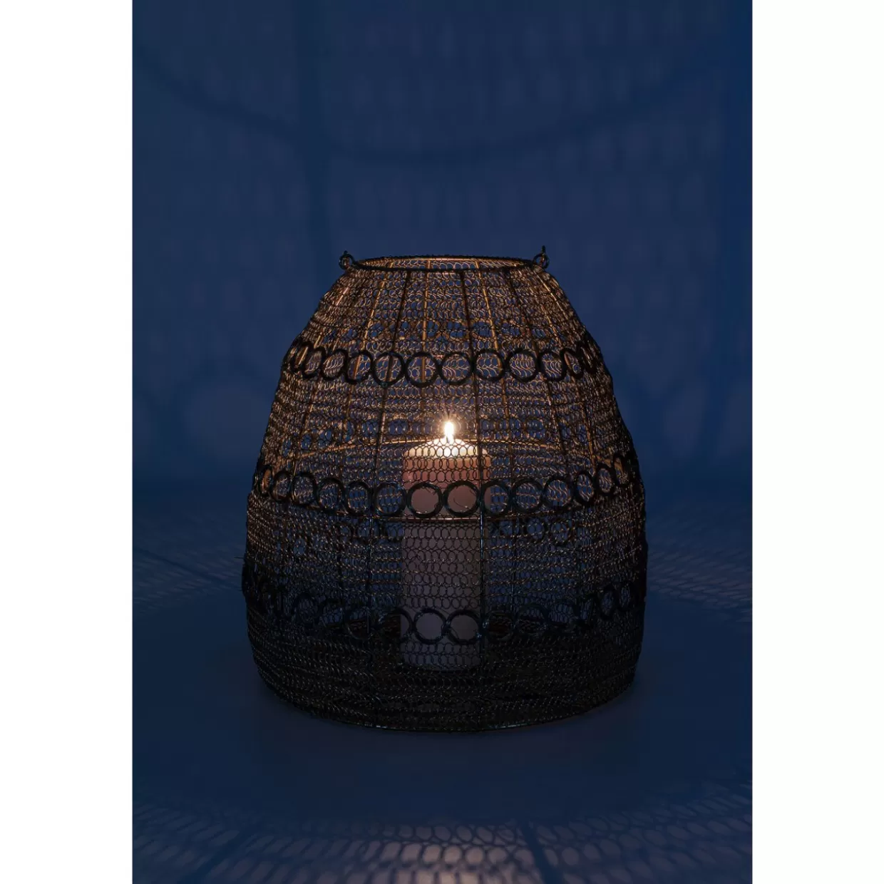 KARE Design Kerzenständer & Laternen | Laterne Hayat Cone Brass 37Cm
