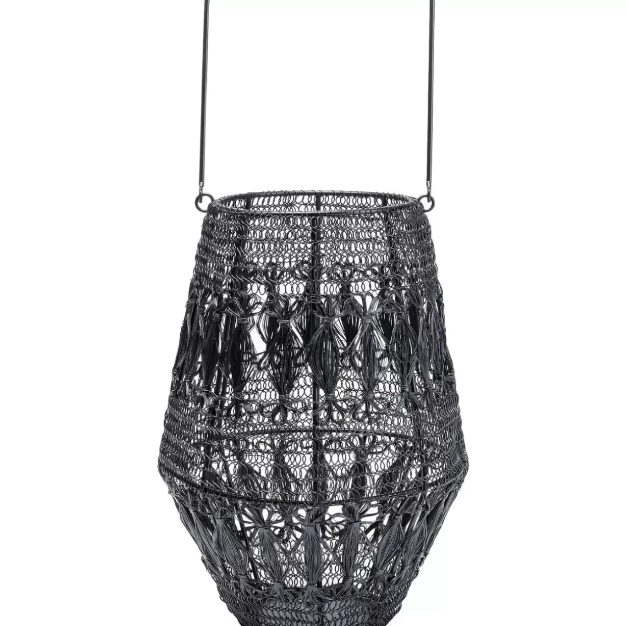KARE Design Kerzenständer & Laternen | Laterne Hayat Schwarz 33Cm
