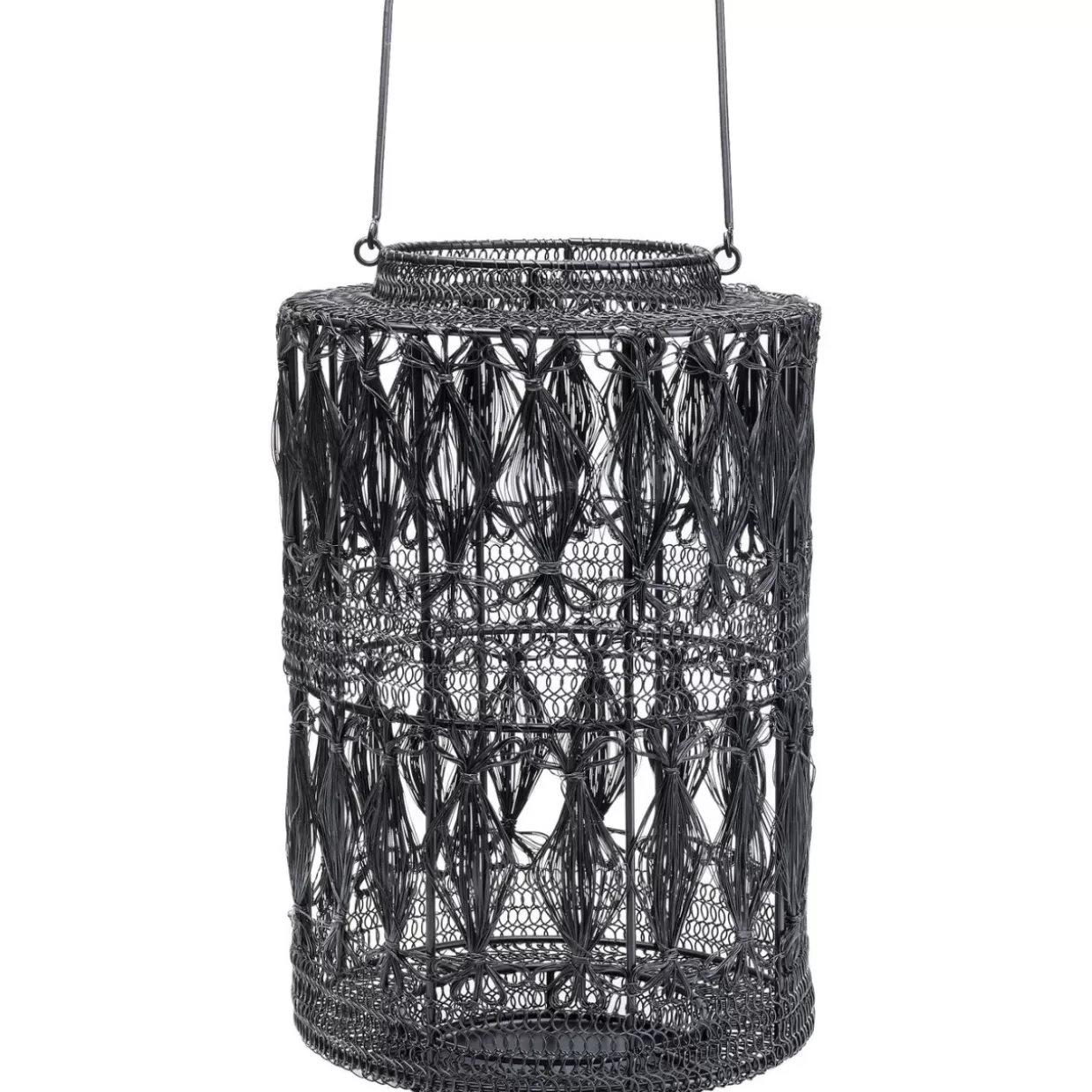 KARE Design Kerzenständer & Laternen | Laterne Hayat Schwarz 37Cm