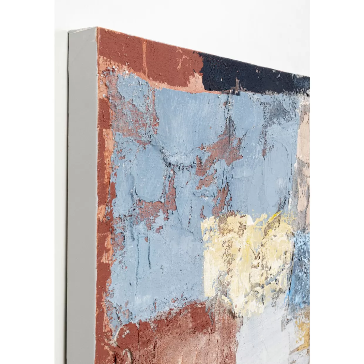 KARE Design Bilder | Leinwandbild Art Splash Orange 90X120Cm