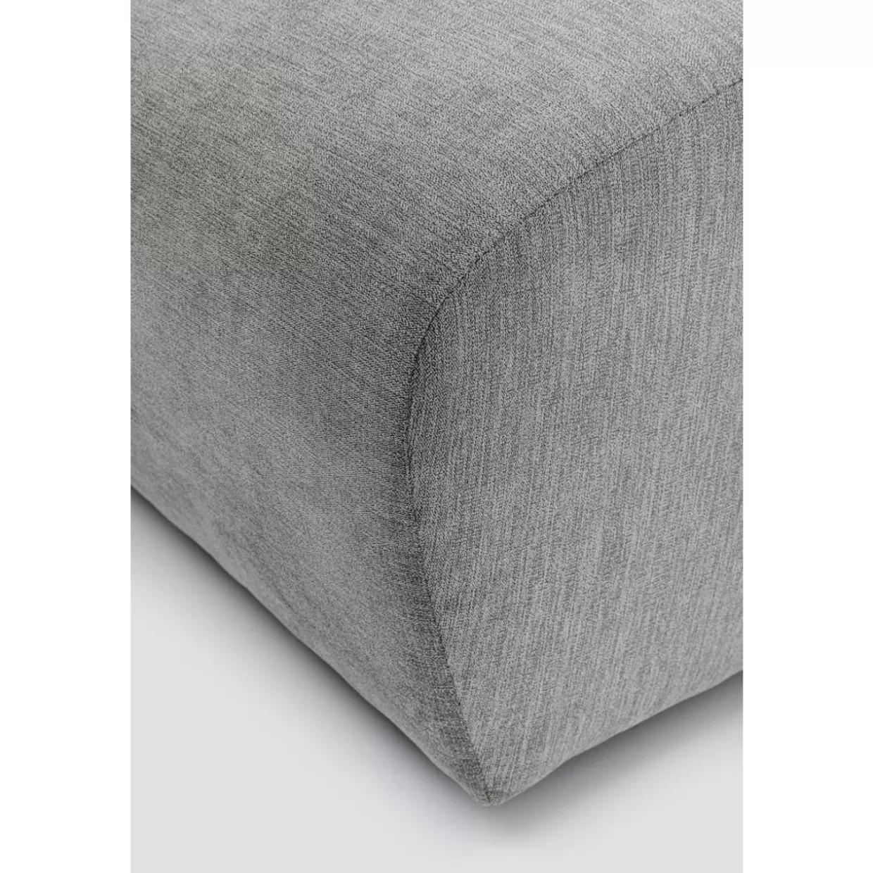 KARE Design Sofas & Couches | Lucca Hocker Grau 76Cm