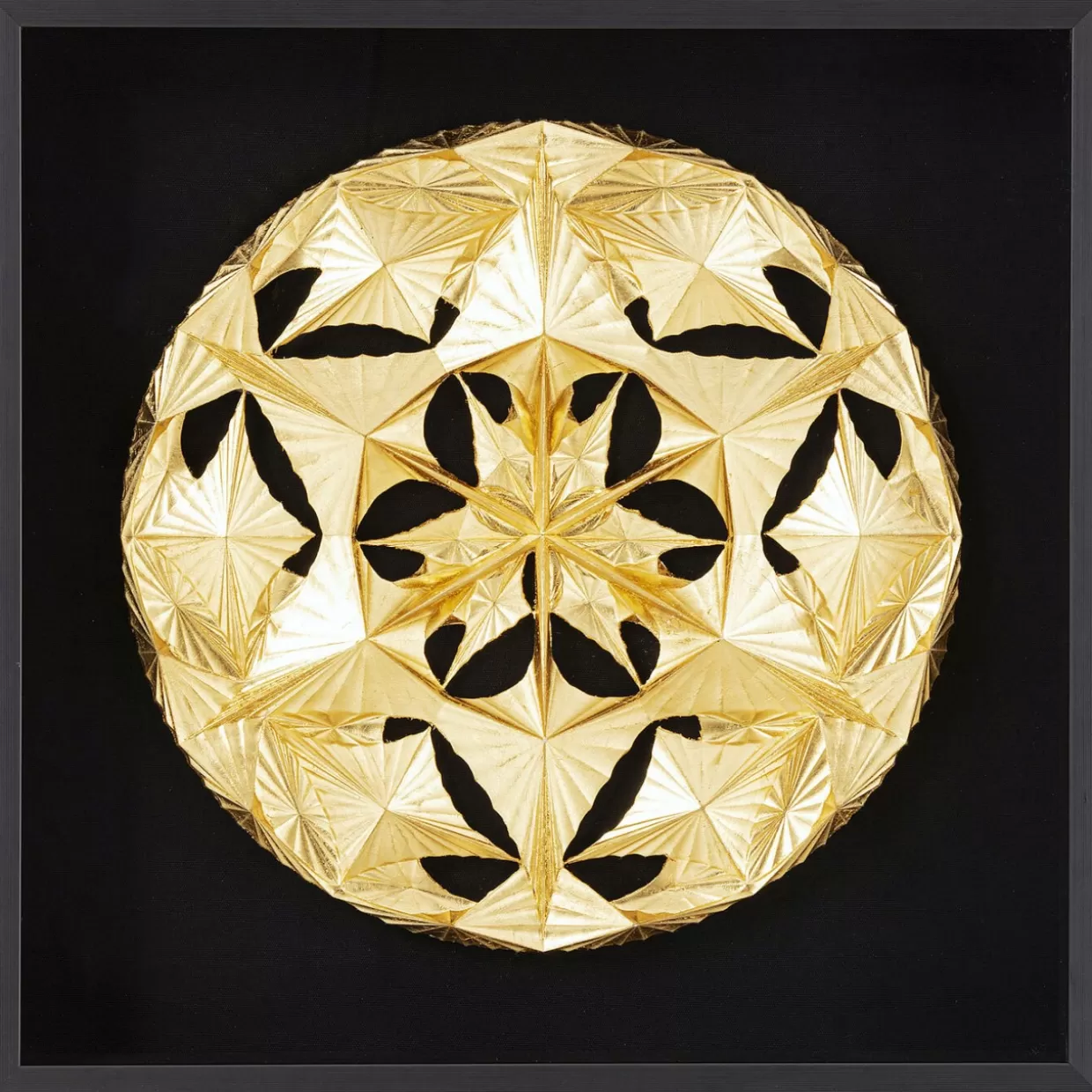 KARE Design Bilder | Objektbild Leaf Ball 60X60Cm