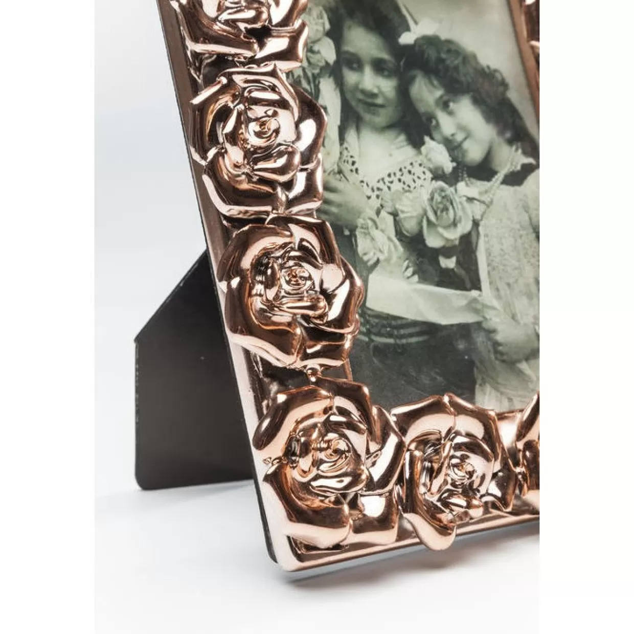 KARE Design Deko & Geschenkartikel | Rahmen Rosenbluten Rosegold 10X15Cm