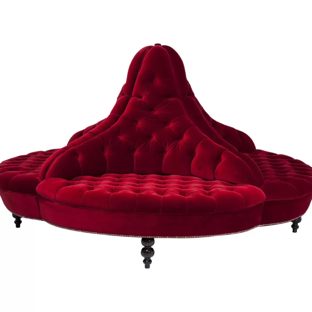 KARE Design Sofas & Couches | Rundsofa Boudoir 4-Sitzer Small