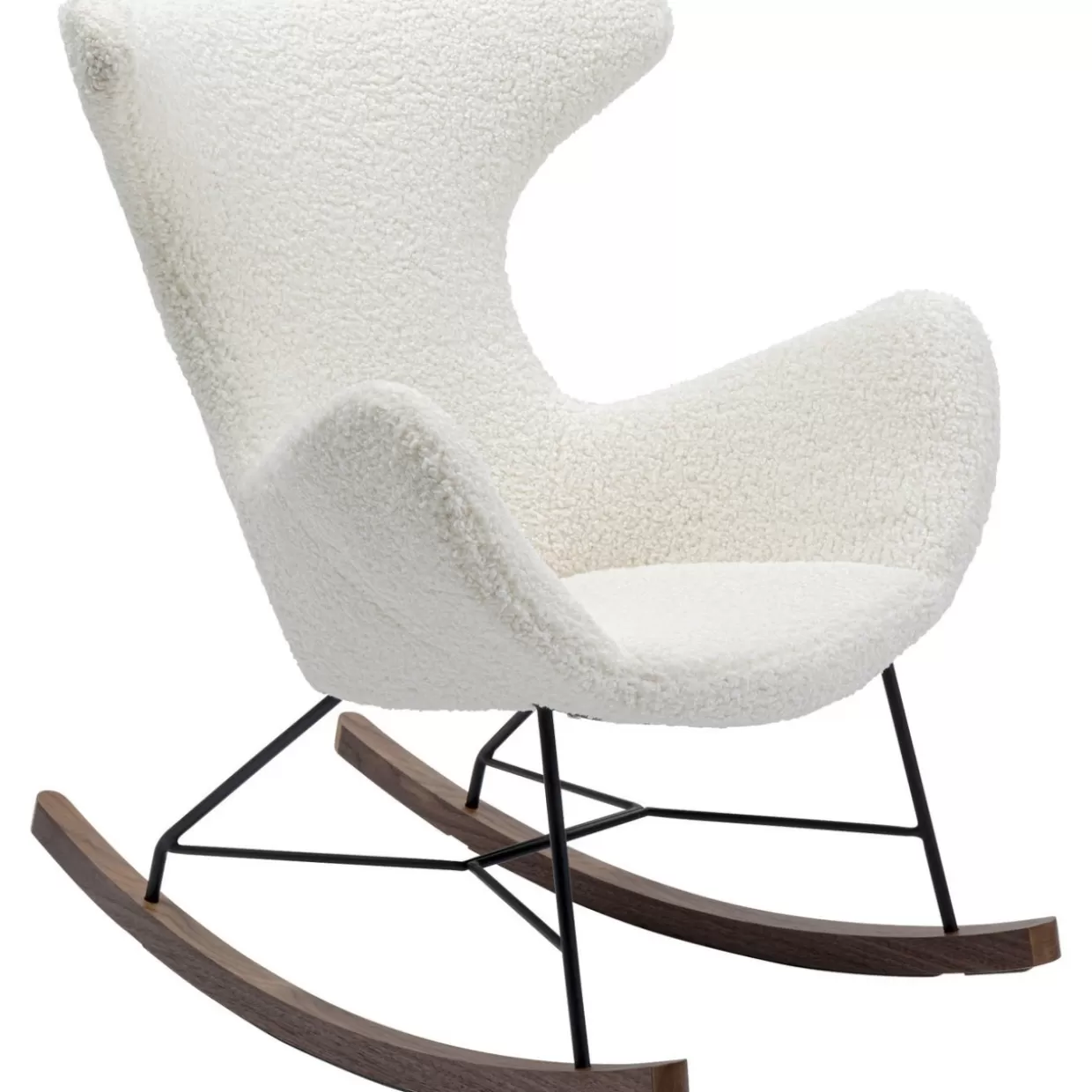 KARE Design Sessel | Schaukelsessel Balance Weiss