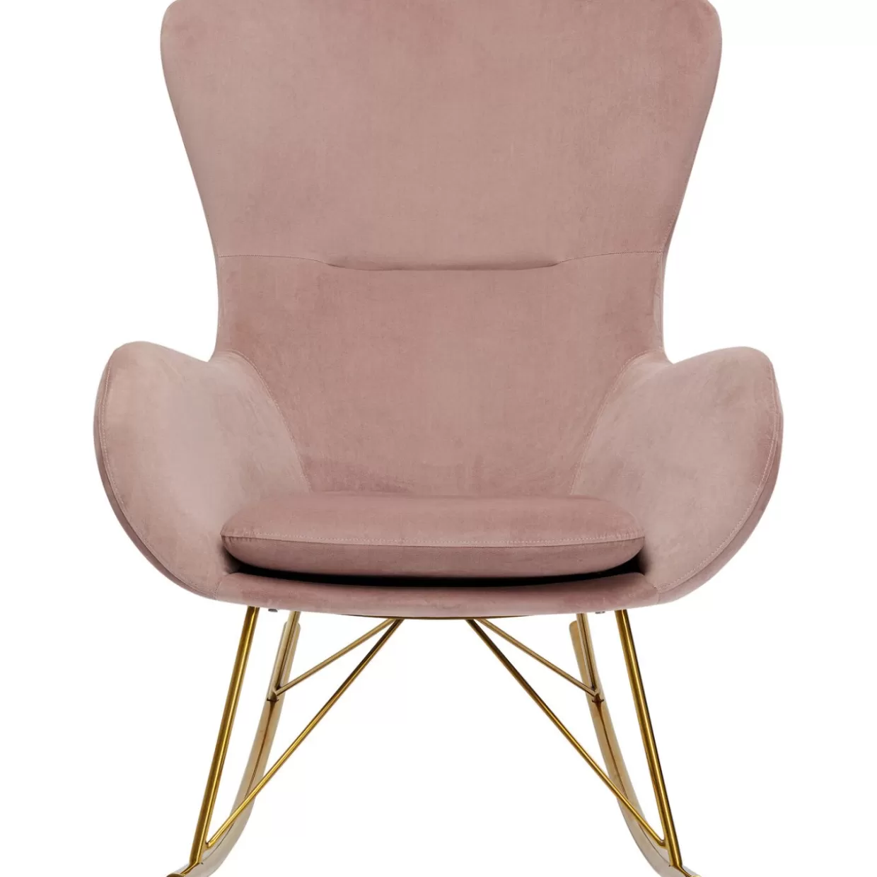 KARE Design Sessel | Schaukelsessel Oslo Rosa