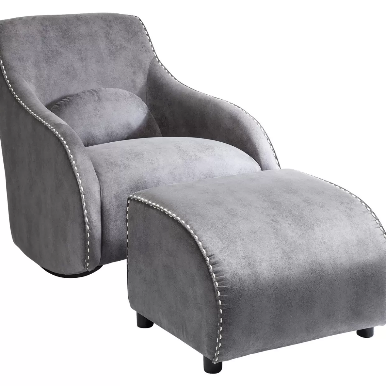 KARE Design Sessel | Schaukelsessel Swing Ritmo Vintage Grey