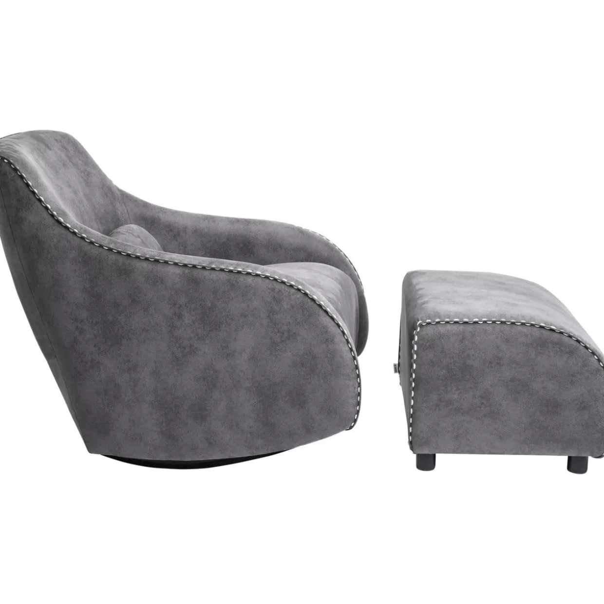 KARE Design Sessel | Schaukelsessel Swing Ritmo Vintage Grey