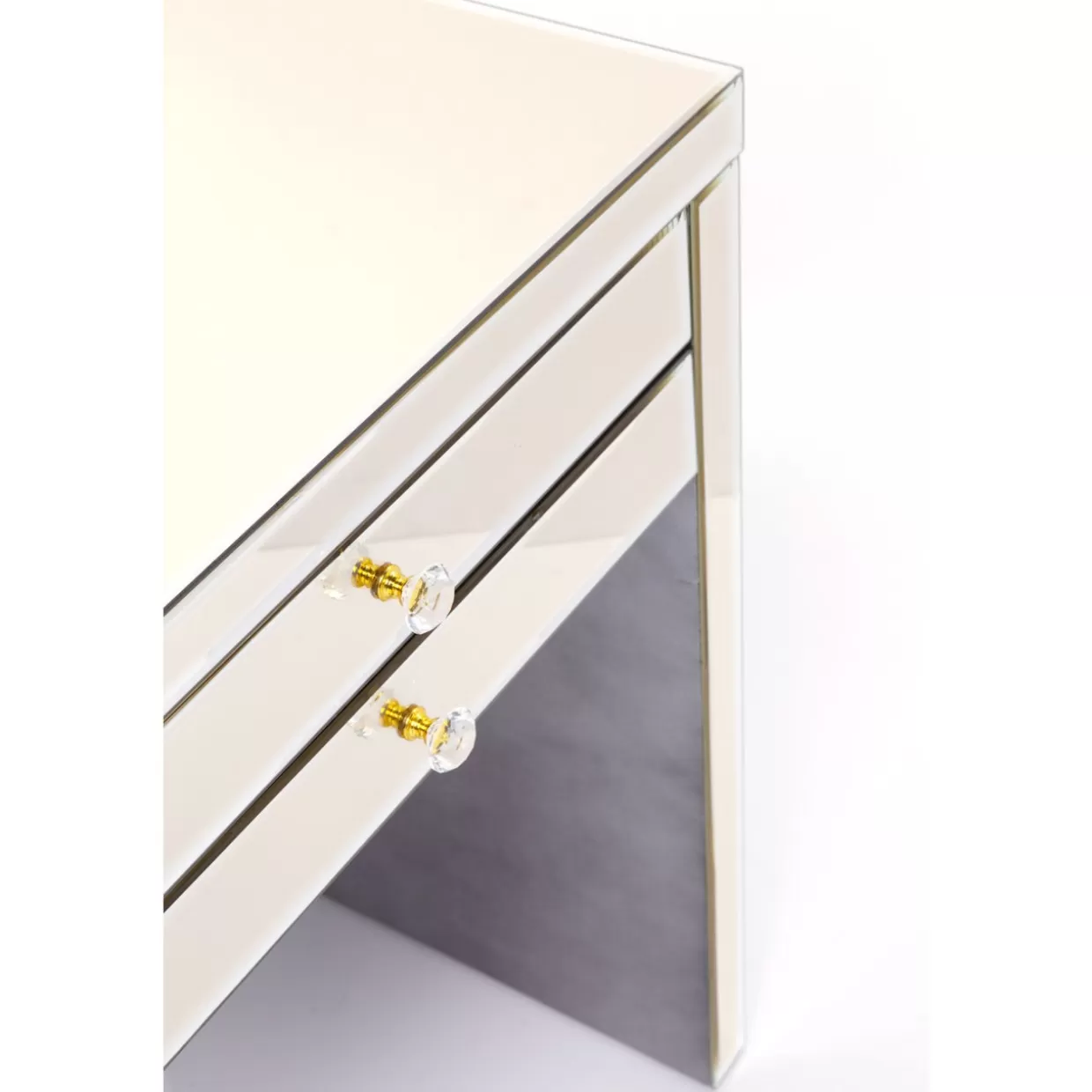 KARE Design Tische | Schreibtisch Luxury Champagne 140X60Cm