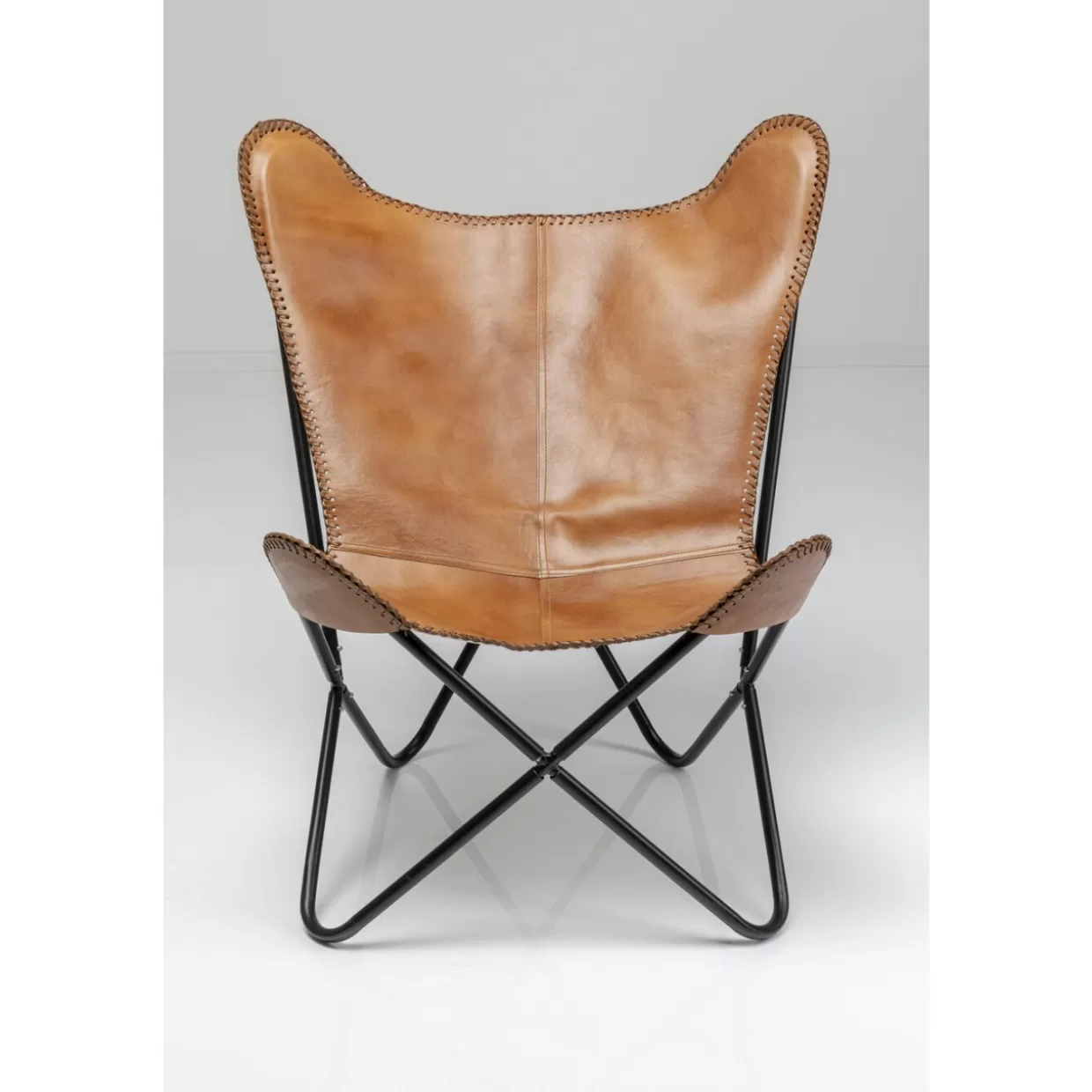KARE Design Sessel | Sessel California Leder Braun