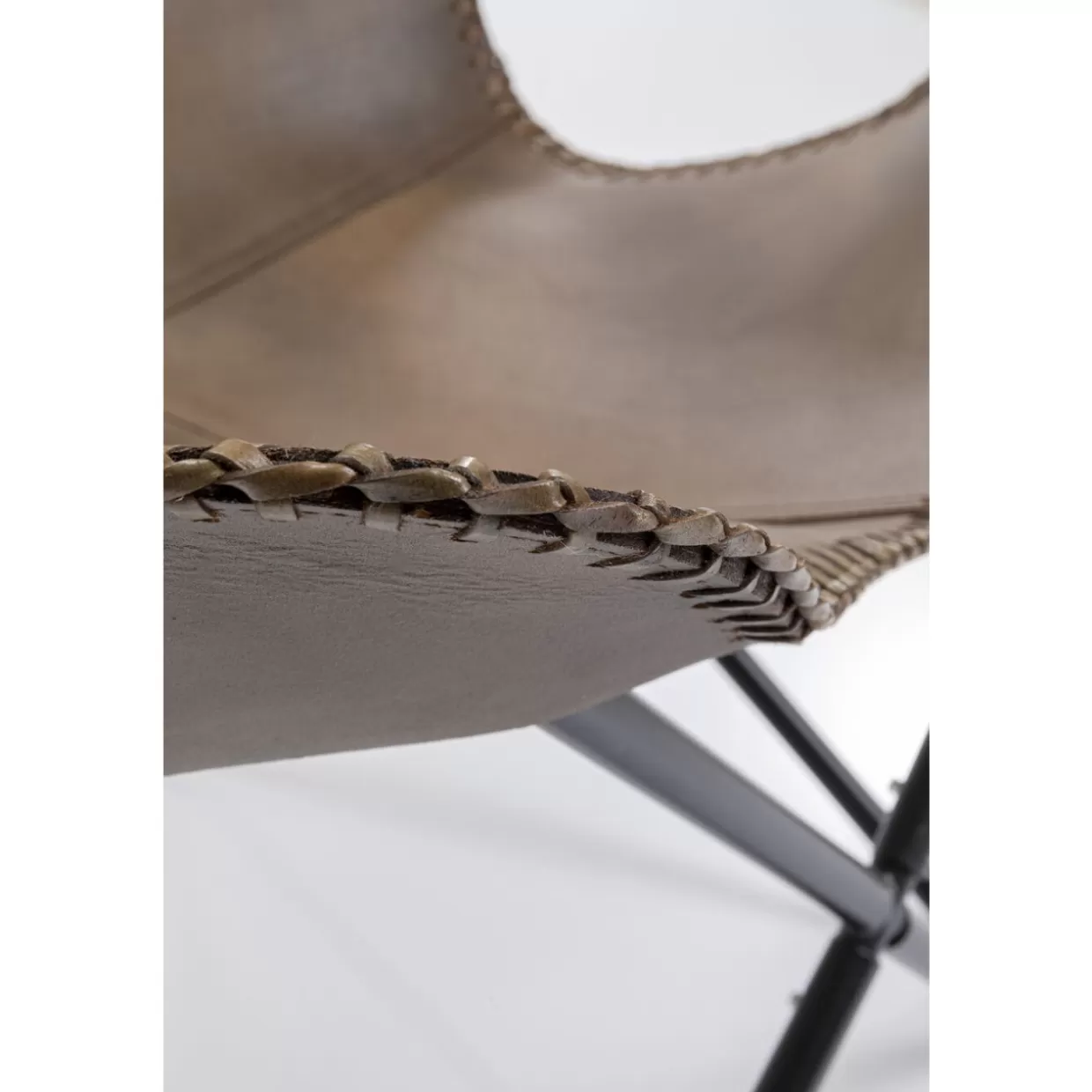 KARE Design Sessel | Sessel California Leder Dunkelbraun