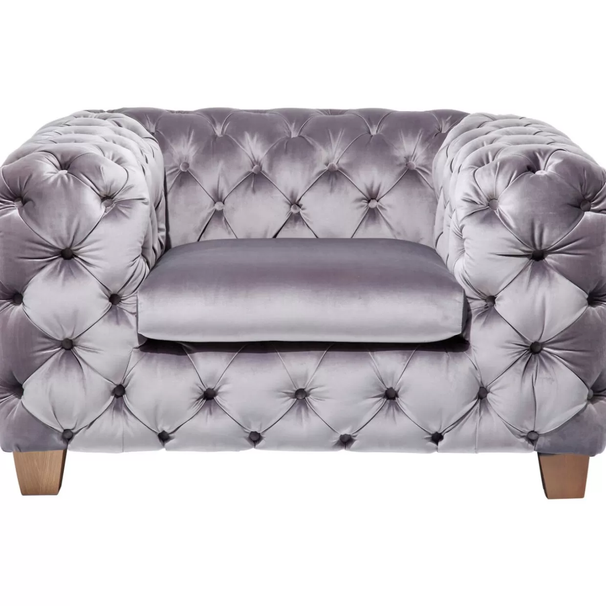 KARE Design Sessel | Sessel Desire Silbergrau