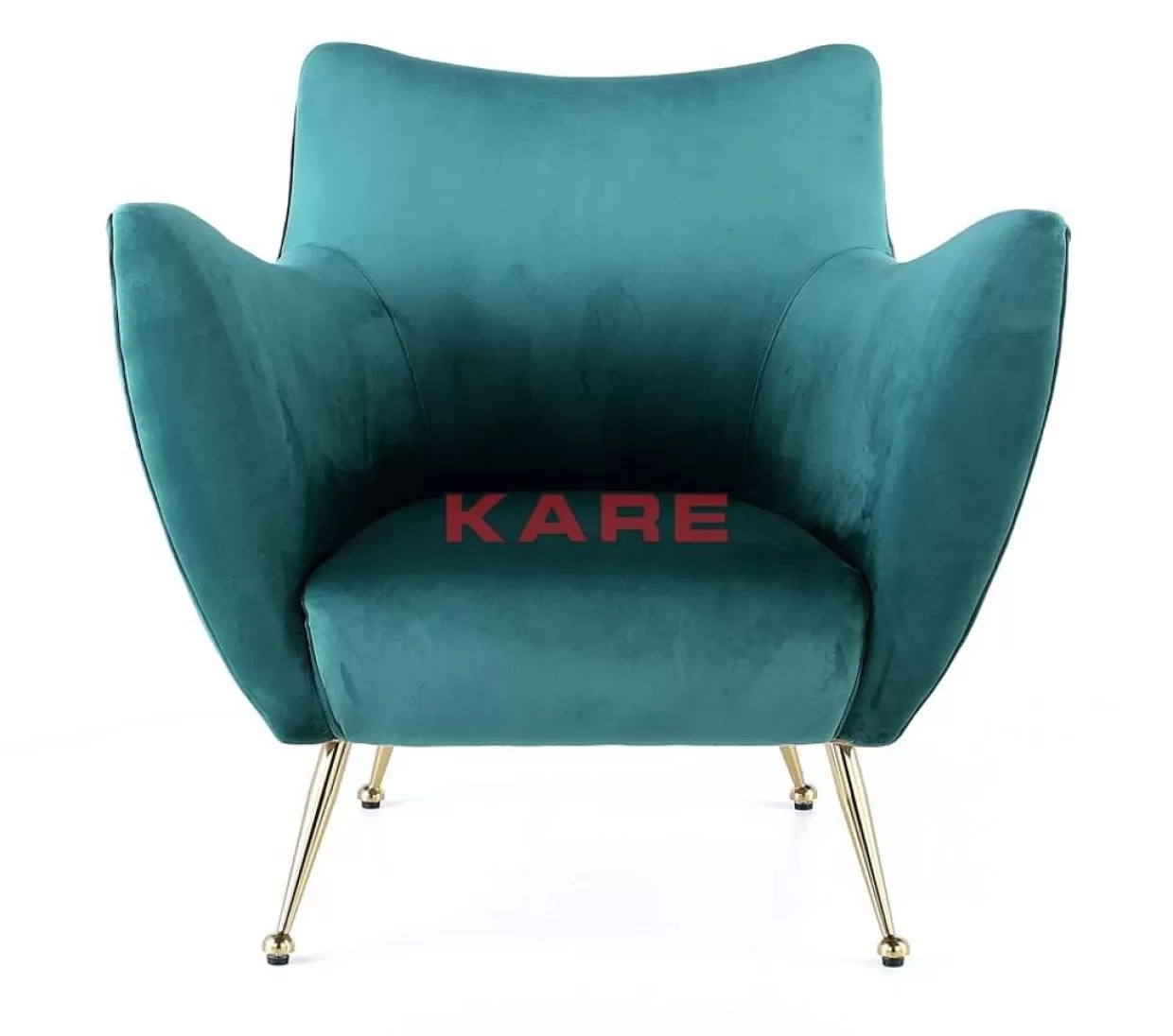 KARE Design Sessel | Sessel Goldfinger Grun