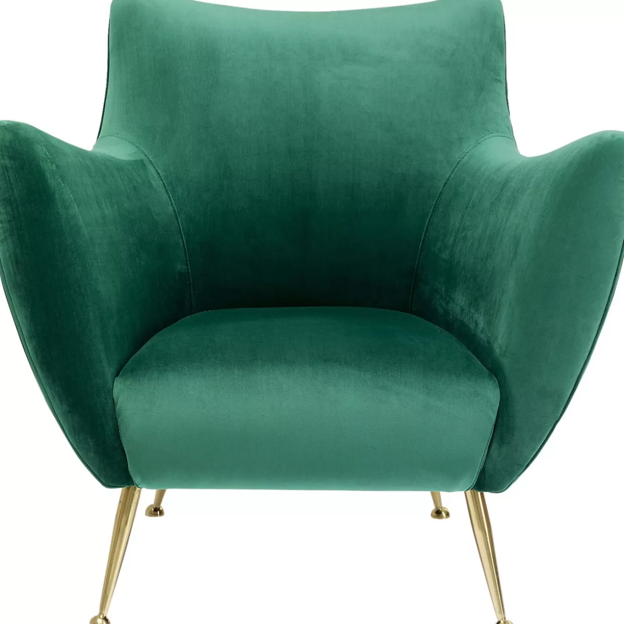 KARE Design Sessel | Sessel Goldfinger Grun