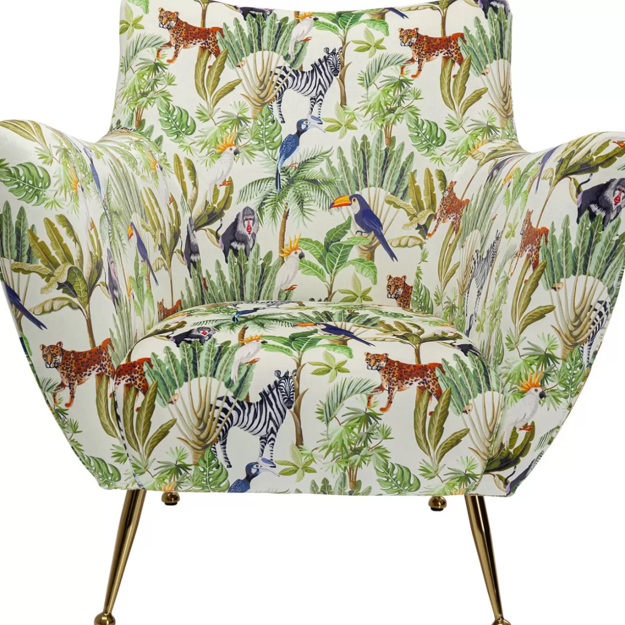 KARE Design Sessel | Sessel Goldfinger Tropical