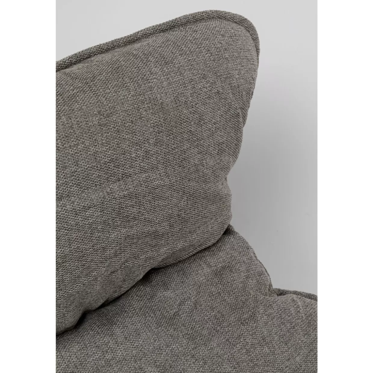KARE Design Sessel | Sessel Mit Hocker Snuggle Grau (2/Tlg)