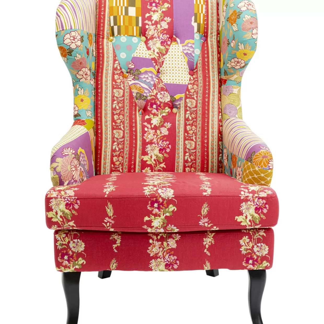KARE Design Sessel | Sessel Patchwork Red