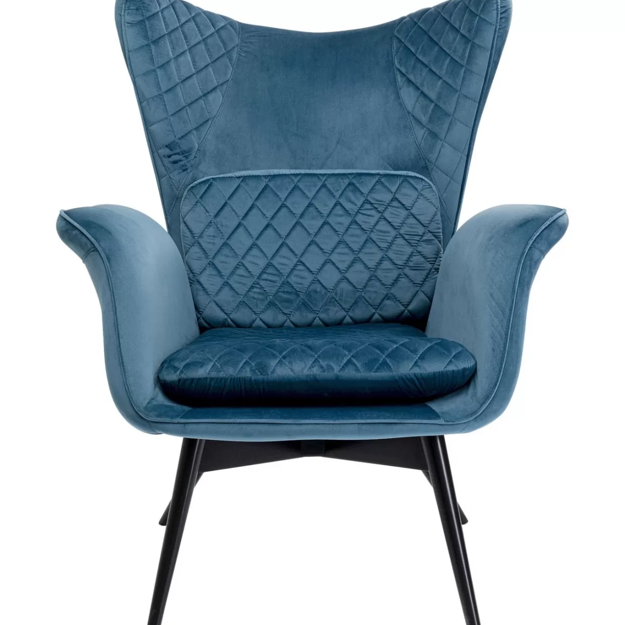 KARE Design Sessel | Sessel Tudor Velvet Petrol