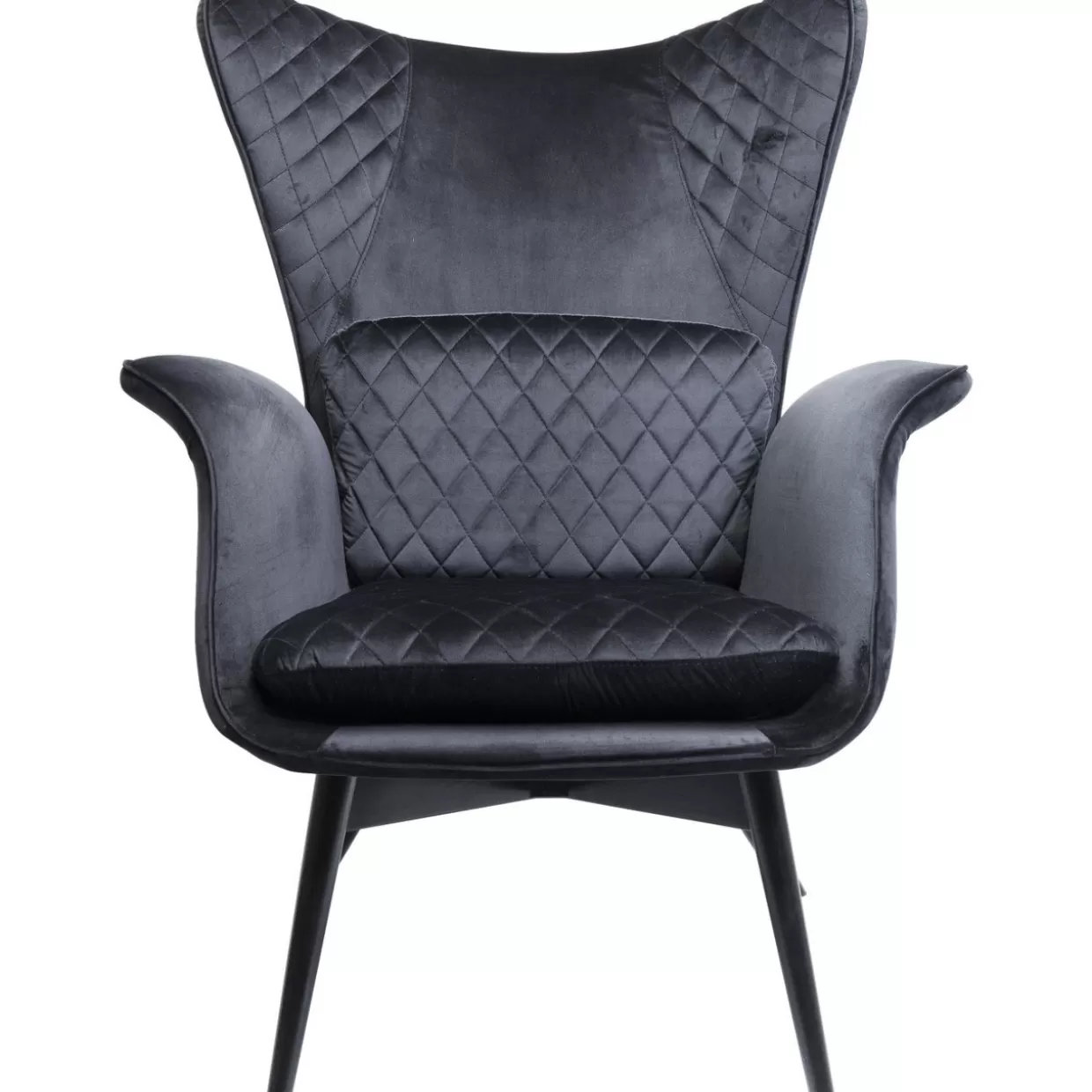 KARE Design Sessel | Sessel Tudor Velvet Schwarz
