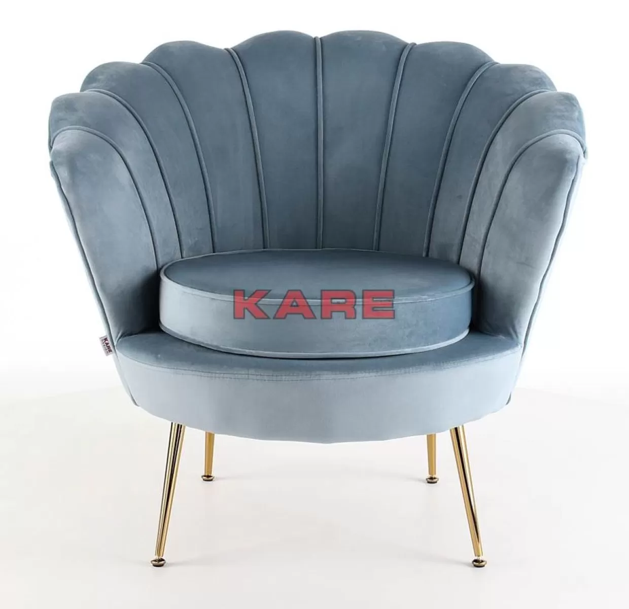 KARE Design Sessel | Sessel Water Lily Aqua