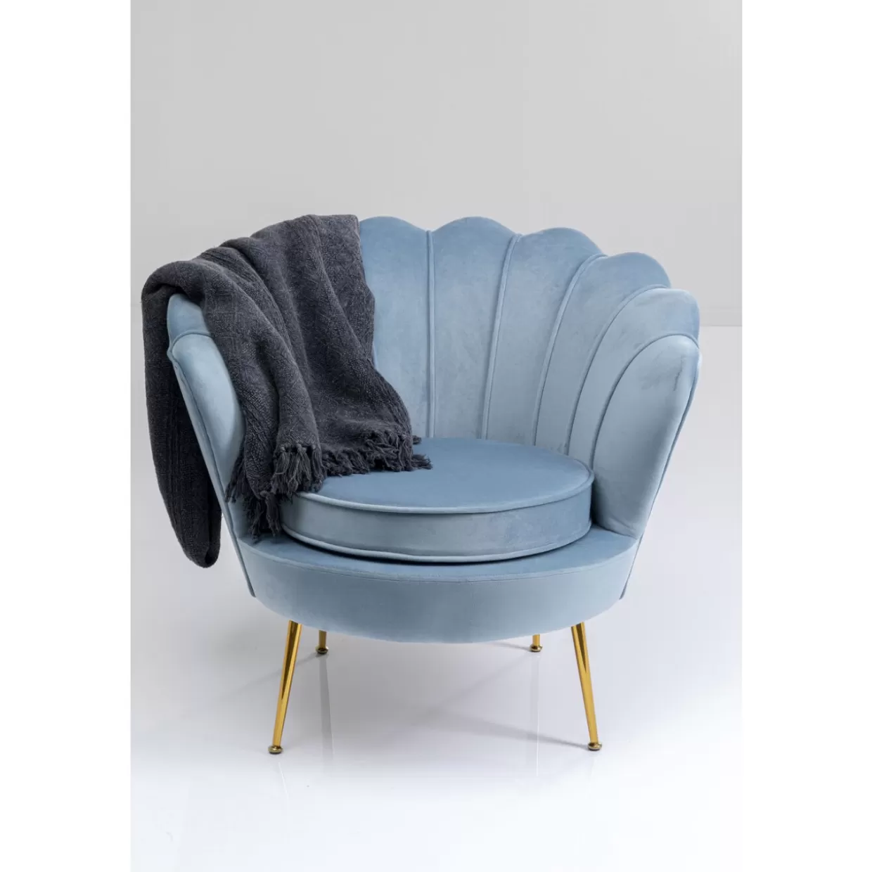 KARE Design Sessel | Sessel Water Lily Aqua