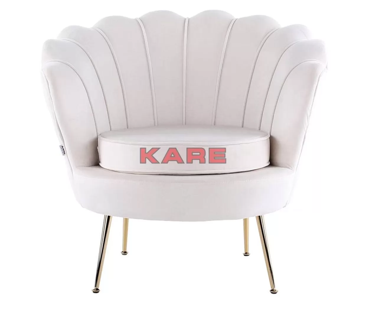 KARE Design Sessel | Sessel Water Lily Beige