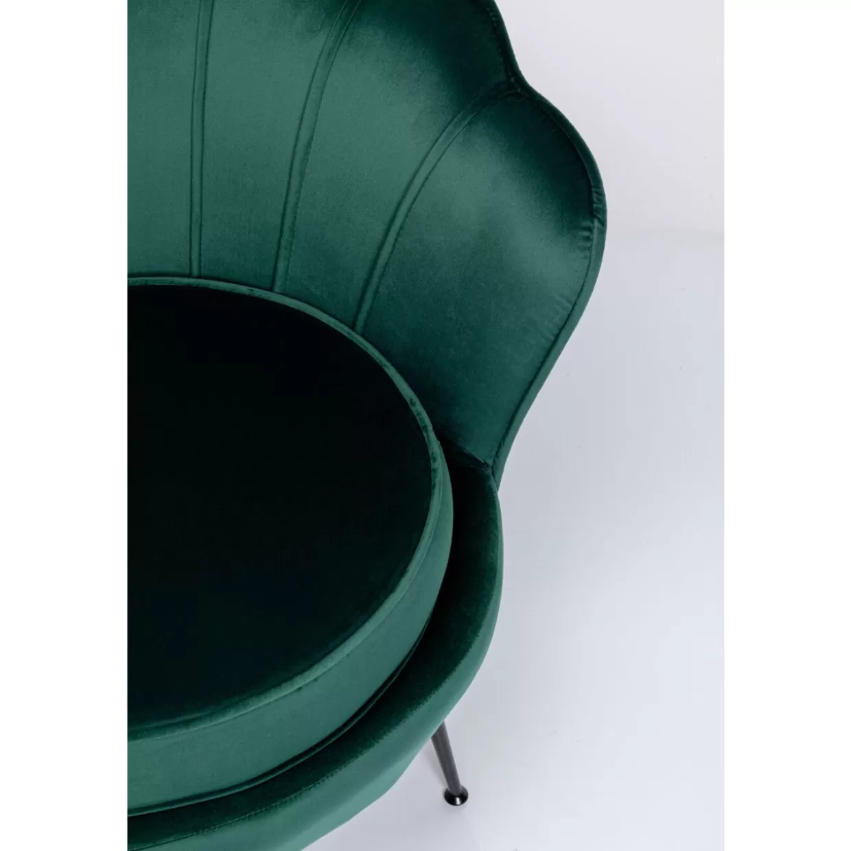 KARE Design Sessel | Sessel Water Lily Black Dunkelgrun
