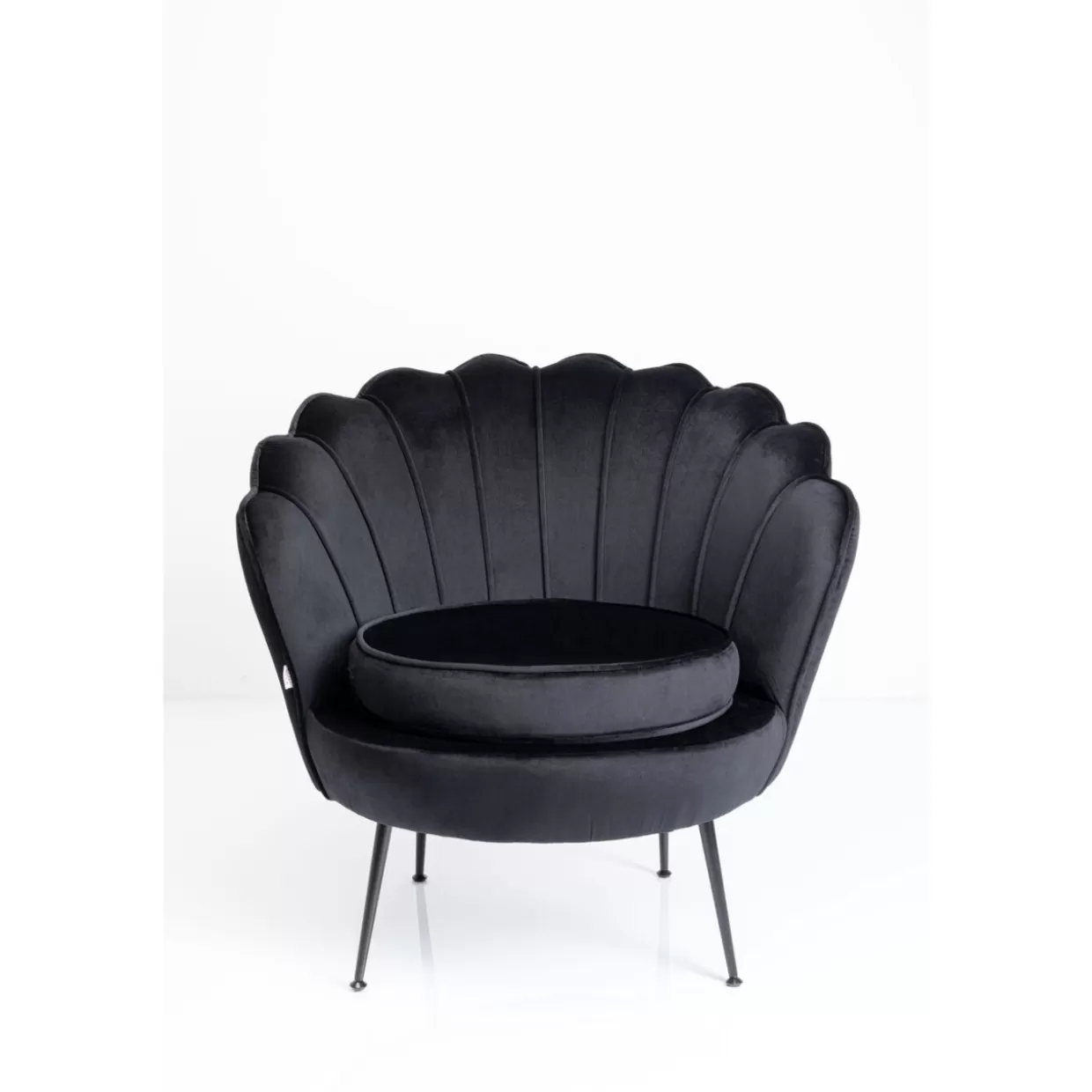 KARE Design Sessel | Sessel Water Lily Black Schwarz