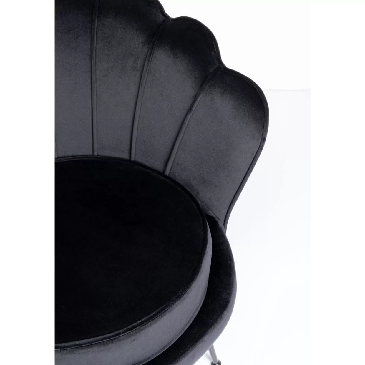 KARE Design Sessel | Sessel Water Lily Black Schwarz