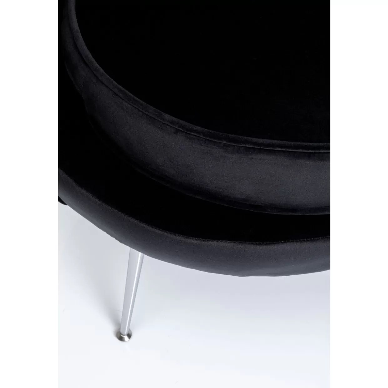 KARE Design Sessel | Sessel Water Lily Chrom Schwarz