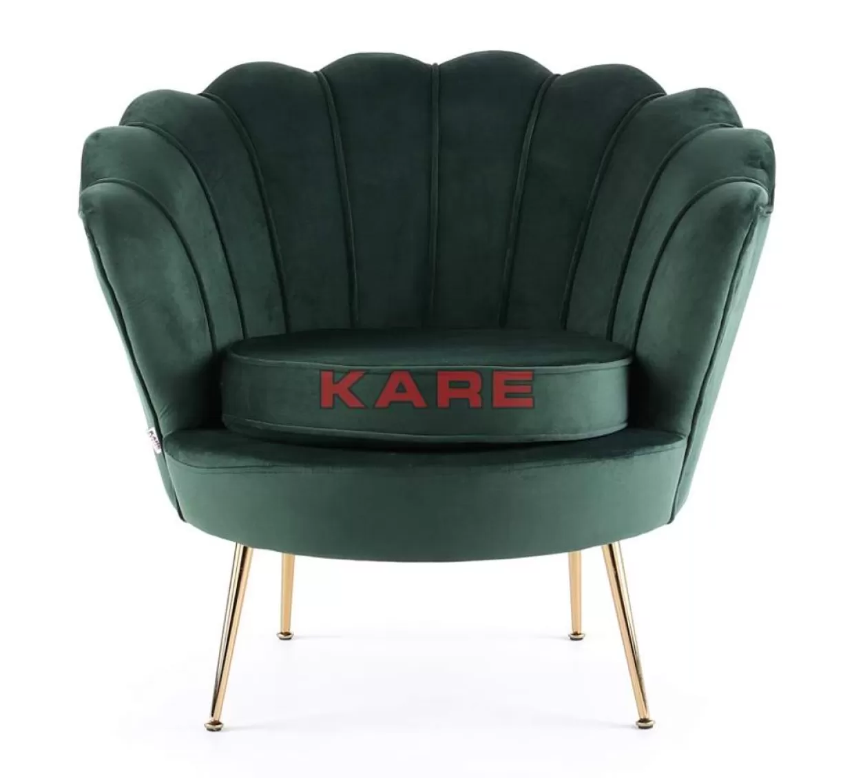 KARE Design Sessel | Sessel Water Lily Dunkel Grun