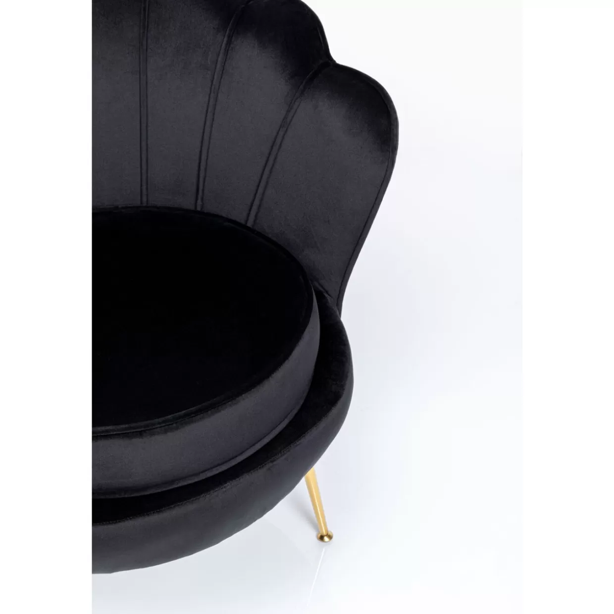 KARE Design Sessel | Sessel Water Lily Gold Schwarz