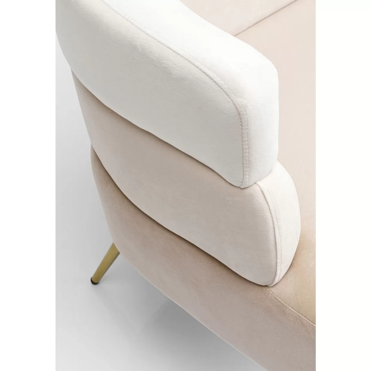 KARE Design Sofas & Couches | Sofa Sandwich 2-Sitzer Creme 125Cm