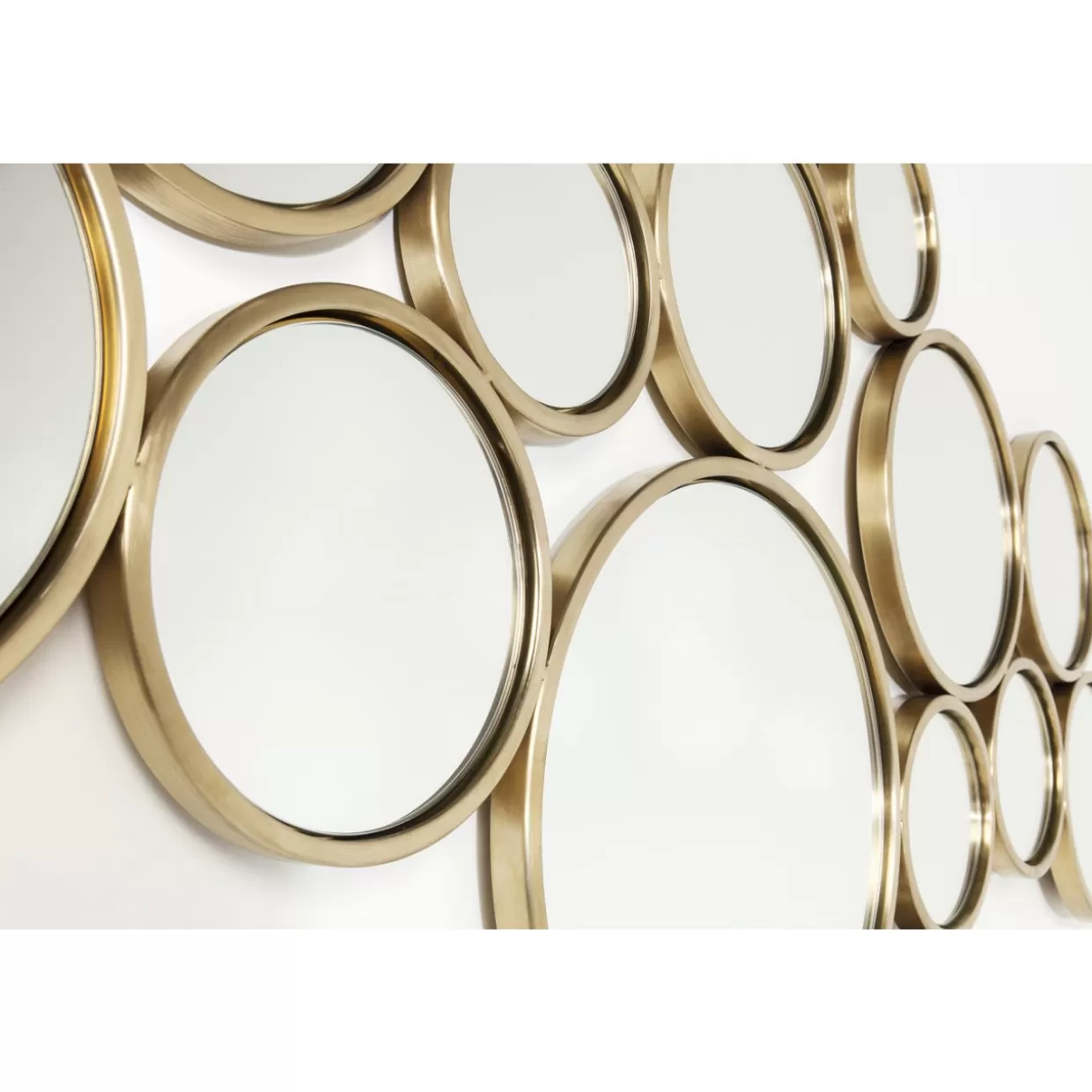 KARE Design Spiegel | Spiegel Bubbles Messing 183X93Cm