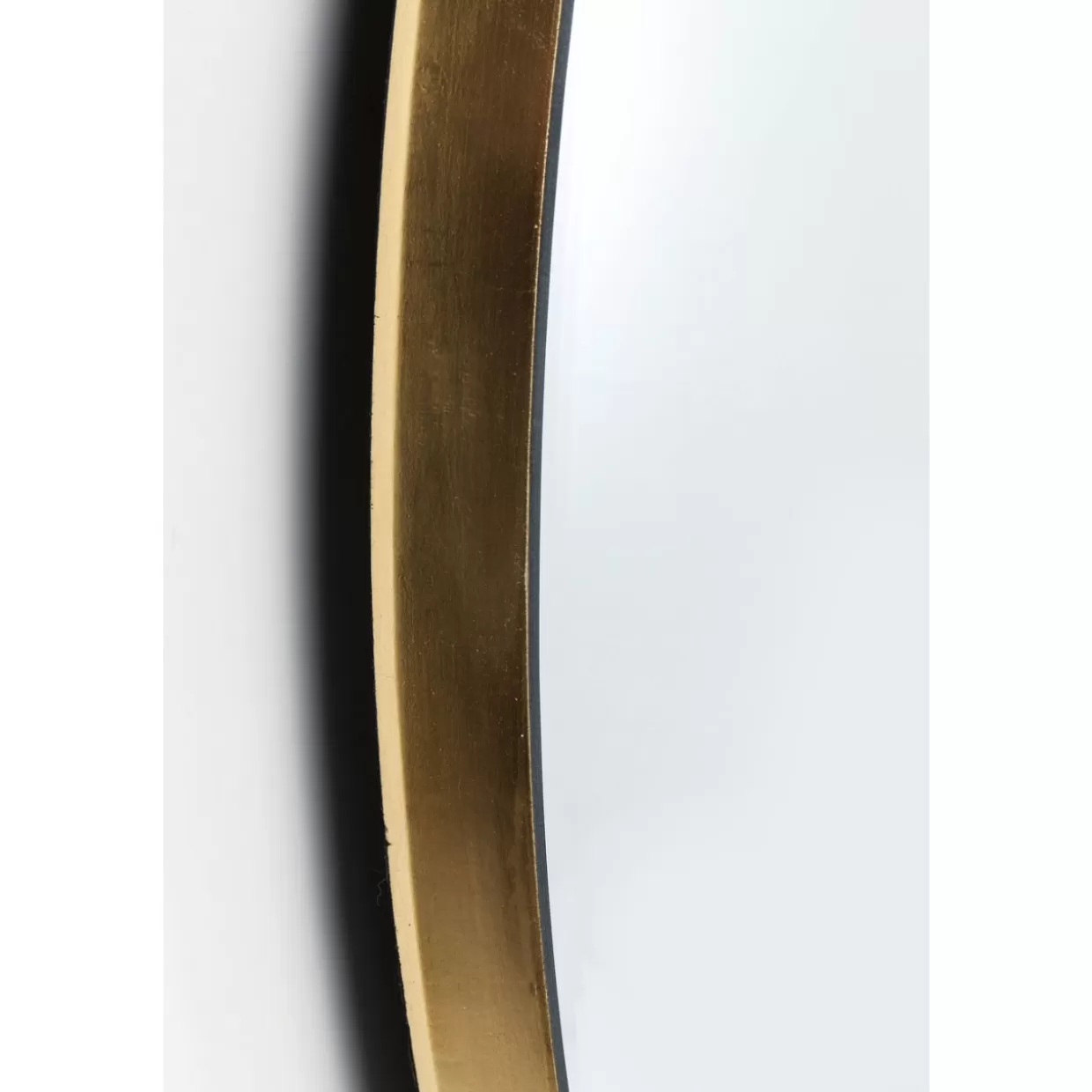 KARE Design Spiegel | Spiegel Jetset Oval Gold 94X64Cm