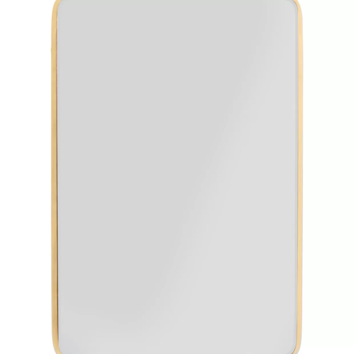 KARE Design Spiegel | Spiegel Jetset Square Gold 94X64Cm