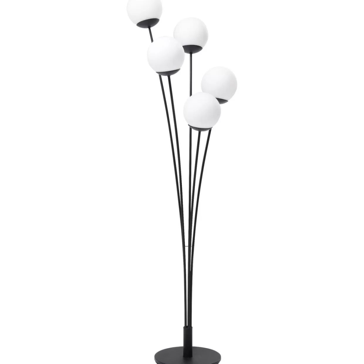 KARE Design Steh & Bodenleuchten | Stehleuchte Five Balls Matt Schwarz