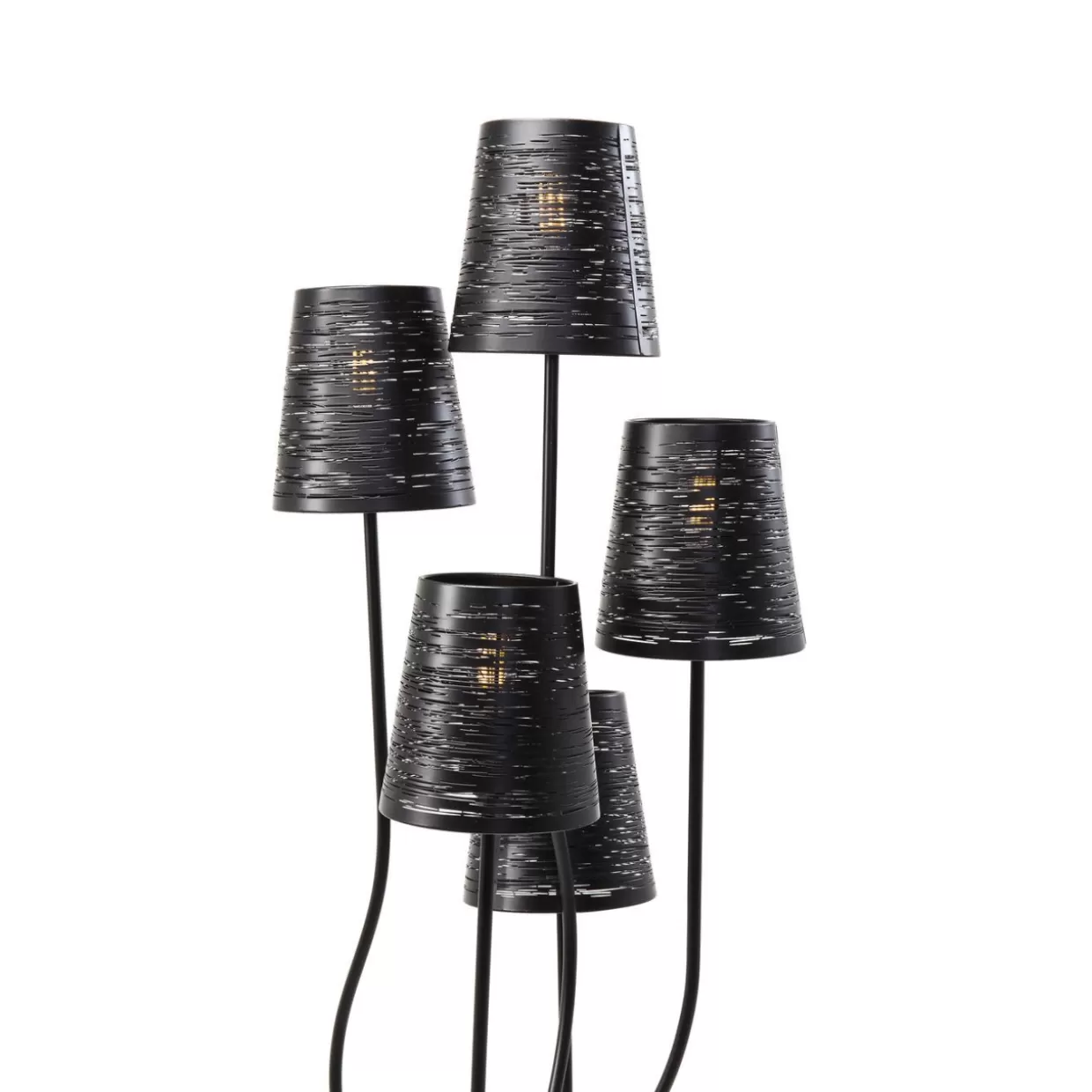 KARE Design Steh & Bodenleuchten | Stehleuchte Flexible Black Cinque