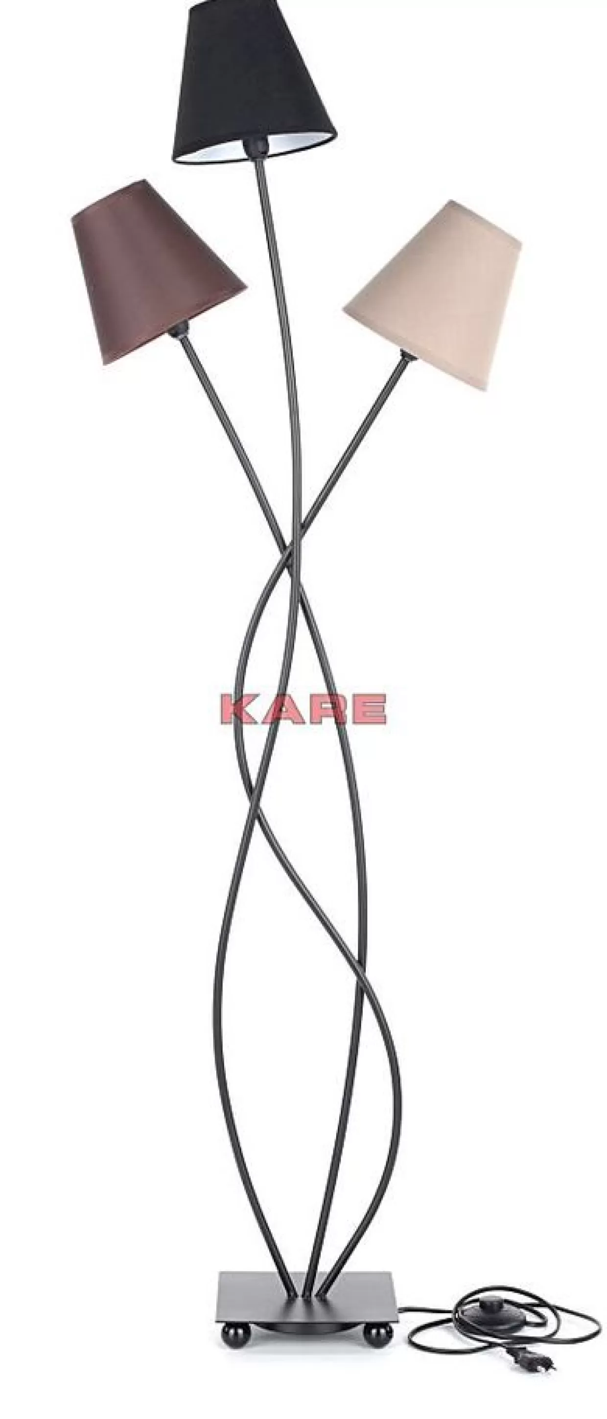 KARE Design Steh & Bodenleuchten | Stehleuchte Flexible Mocca Tre