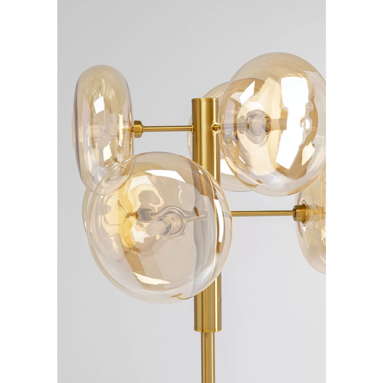 KARE Design Steh & Bodenleuchten | Stehleuchte Headlight Brass 163Cm