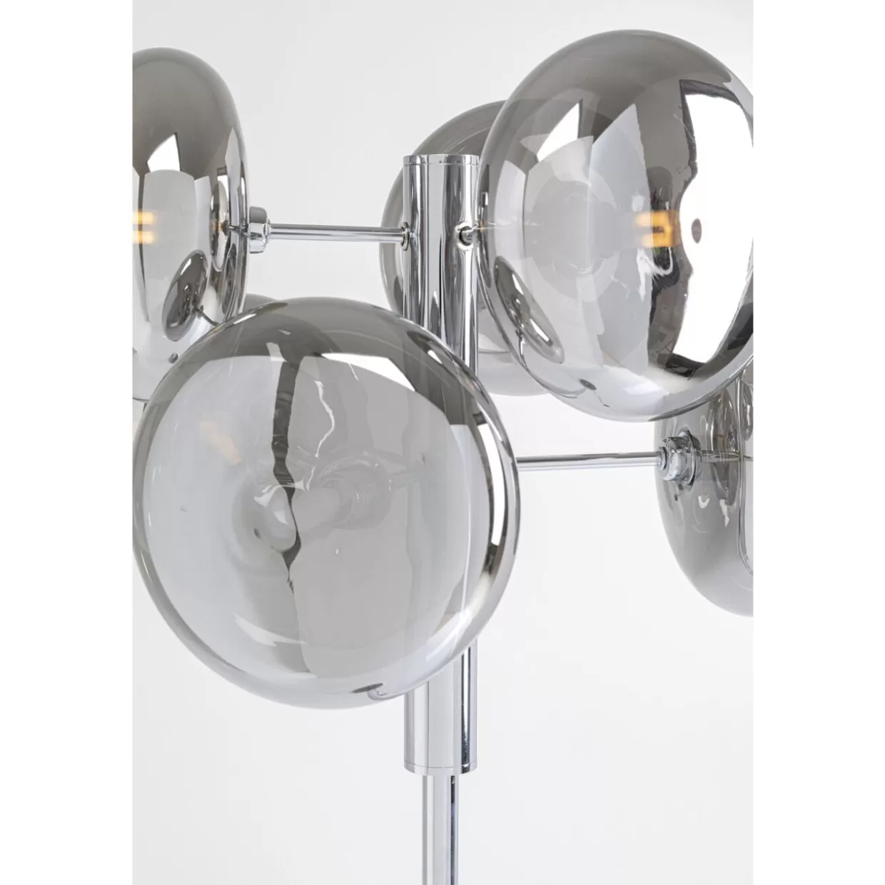 KARE Design Steh & Bodenleuchten | Stehleuchte Headlight Chrome 163Cm