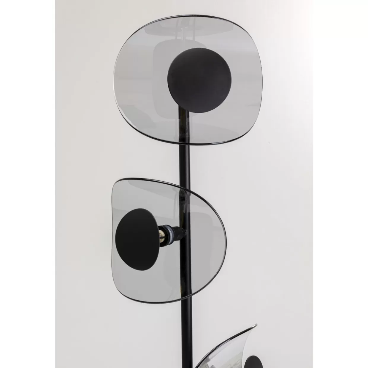 KARE Design Steh & Bodenleuchten | Stehleuchte Mariposa Schwarz Smoke 160Cm
