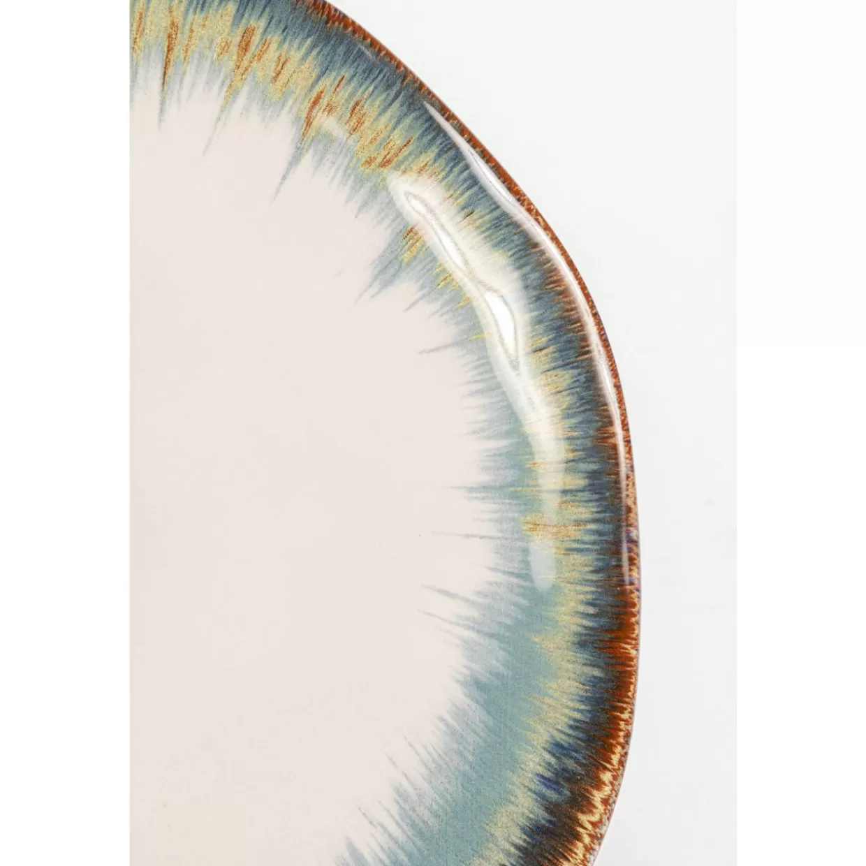 KARE Design Geschirr & Tischaccessoires | Teller Laguna Blau O20Cm