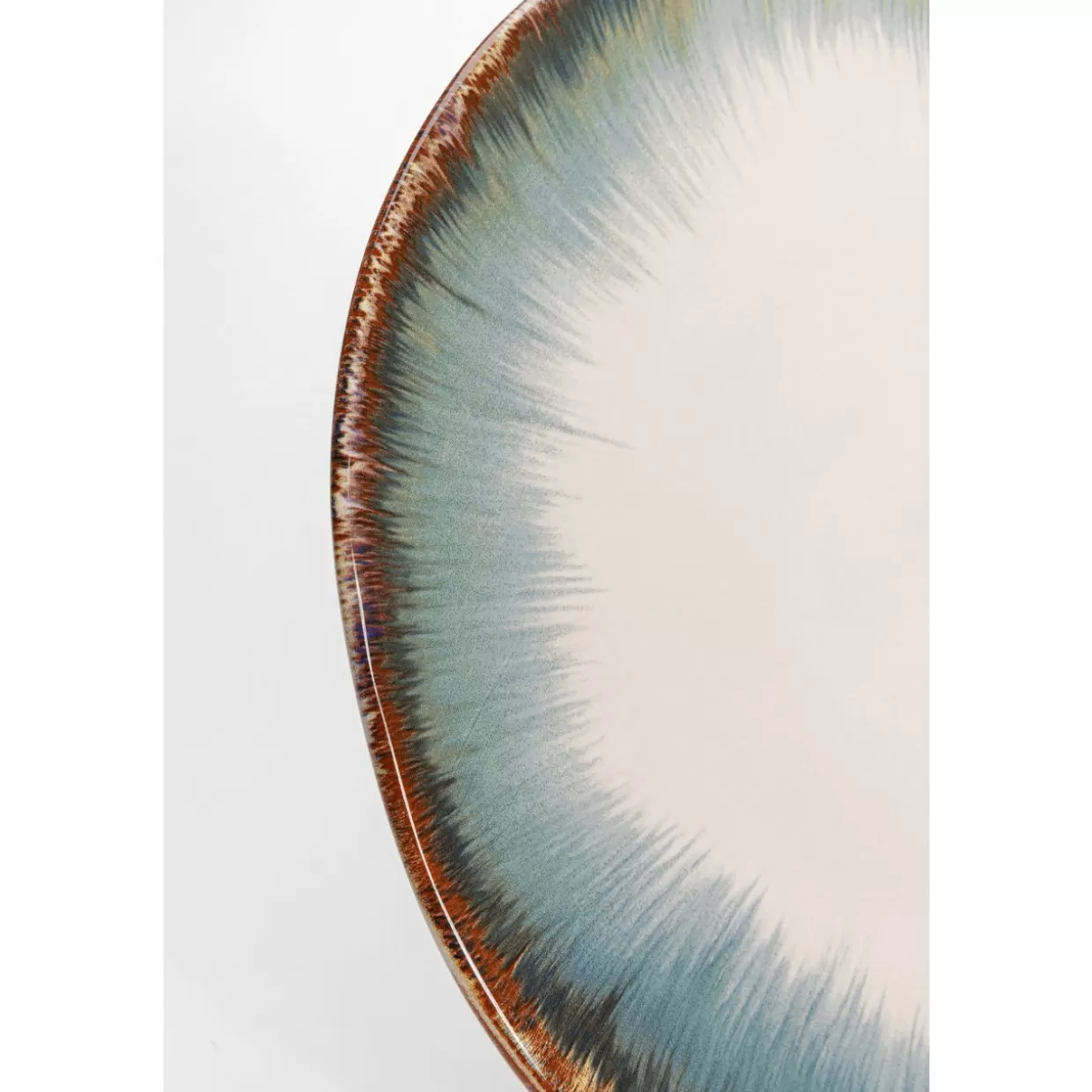 KARE Design Geschirr & Tischaccessoires | Teller Laguna Blau O26Cm