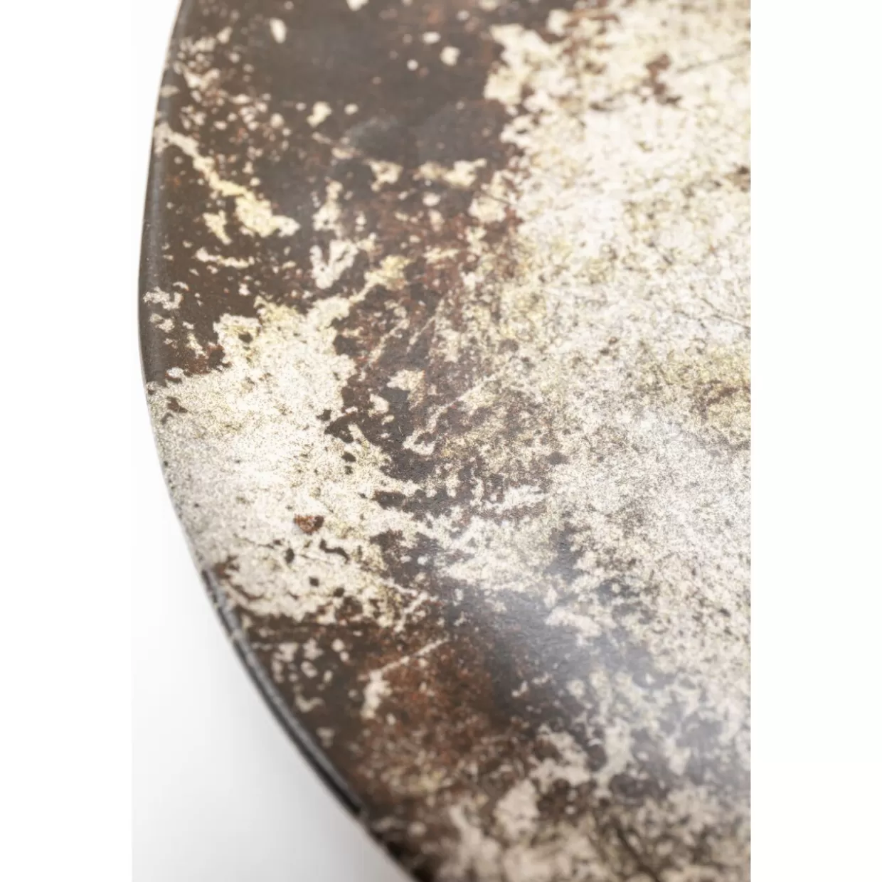 KARE Design Geschirr & Tischaccessoires | Teller Savannah Braun/Grau Matt O20Cm